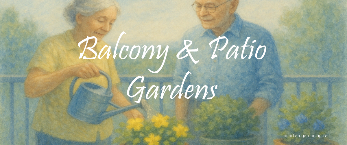 Balcony and Patio Gardens
