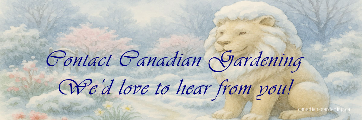 Contact Canadian Gardening