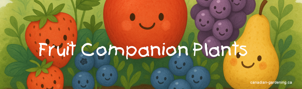 fruit companion plants to avoid planting together and benefits logo