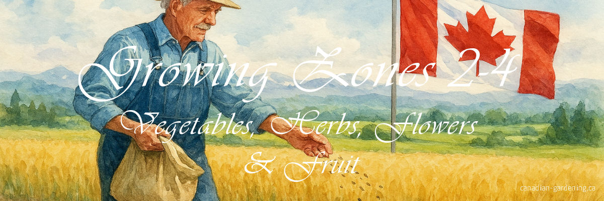 Gardening in Canadian Zones 2–4