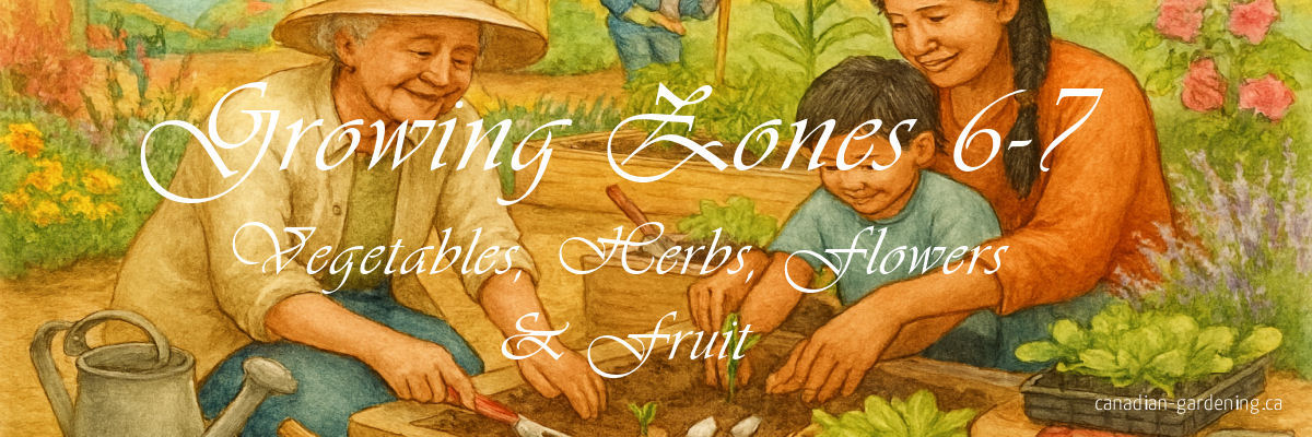 Gardening in Canadian Zones 6-7