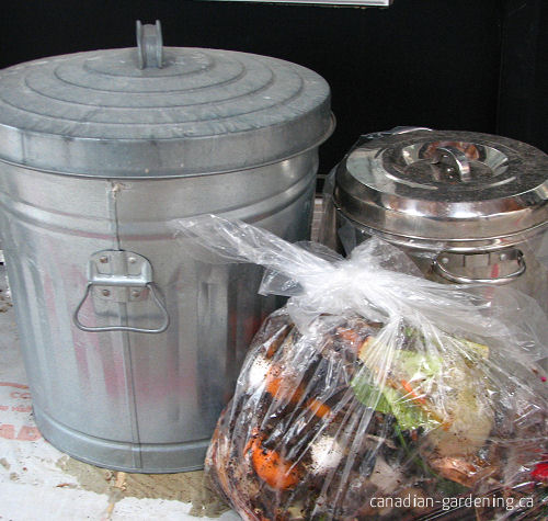 metal holding bins for winter greens