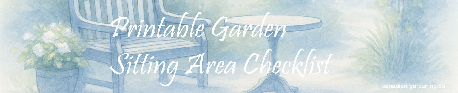 Garden Sitting Area Image