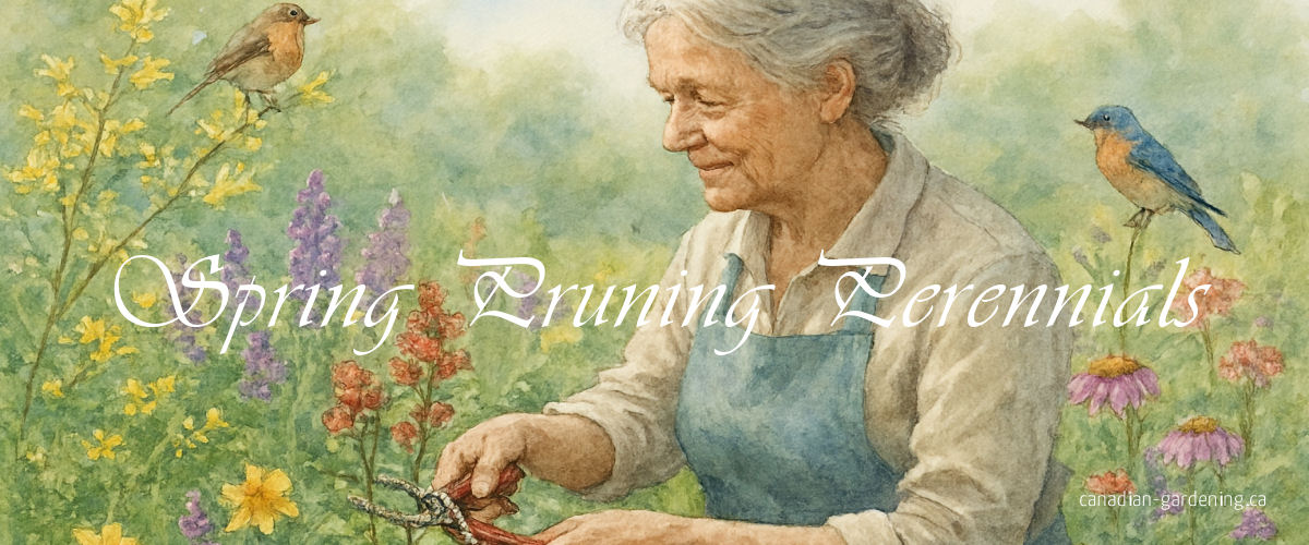 pruning perennials spring guide